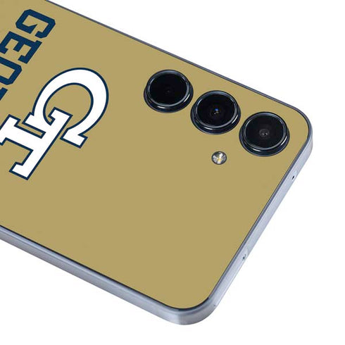 Georgia Institute of Technology Gold LogoType GT Galaxy A55 5G Skin